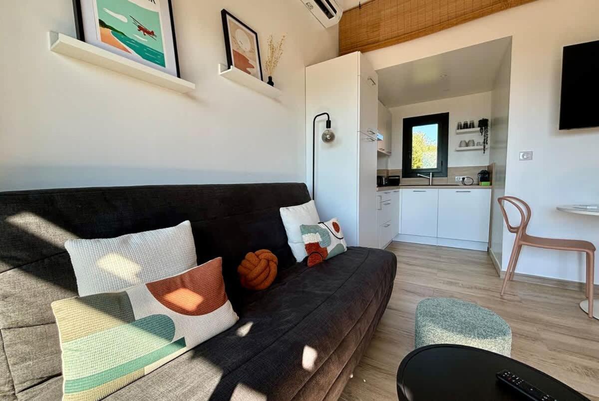 Studio Vue Mer A Porticcio Piscine Et Parking Εξωτερικό φωτογραφία
