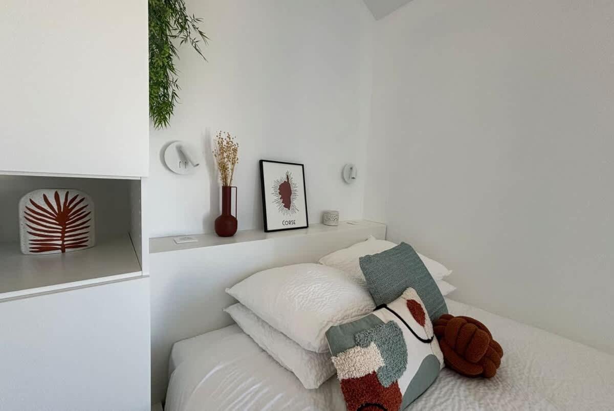 Studio Vue Mer A Porticcio Piscine Et Parking Εξωτερικό φωτογραφία